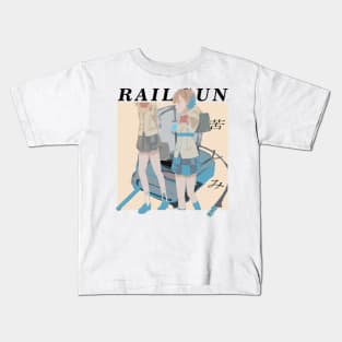 A Certain Scientific Railgun T ''ON MY WAY'' V1 Kids T-Shirt